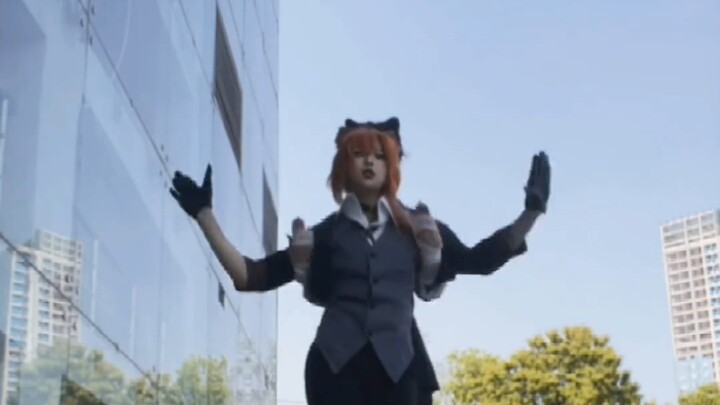 [No Tomorrow] Cat-ear Taizhong dances on the street!