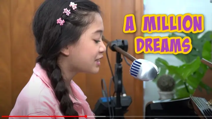 A MILLION DREAMS (cover by Kaycee, Rachel, and Daddy Yan) | Kaycee & Rachel in Wonderland