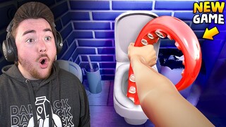 PLAYING THE BATHROOM HORROR GAME… (craziest endings)