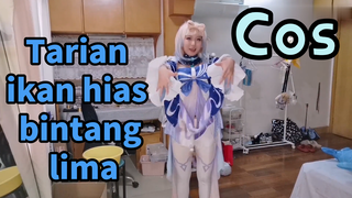 Tarian ikan hias bintang lima