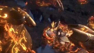 "Ledakan Dou Qi Terkuat! Serangan Pamungkas Xiao Yan"