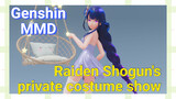 Raiden Shogun's private costume show [Genshin MMD]