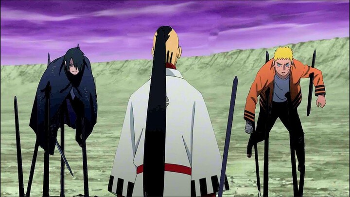 Naruto and Sasuke Faces Jigen Otsutsuki and gets Completely Dominated in every Power Scale