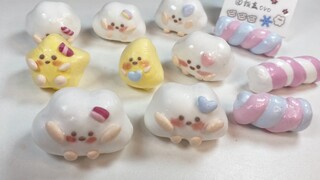 Làm ngôi sao siêu dễ thương và quả cầu thần tài bằng kẹo marshmallow