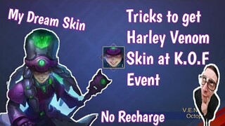 New event How to get free epic skin in mobile legends | Free draw K.O.F Bingo win free epic skin