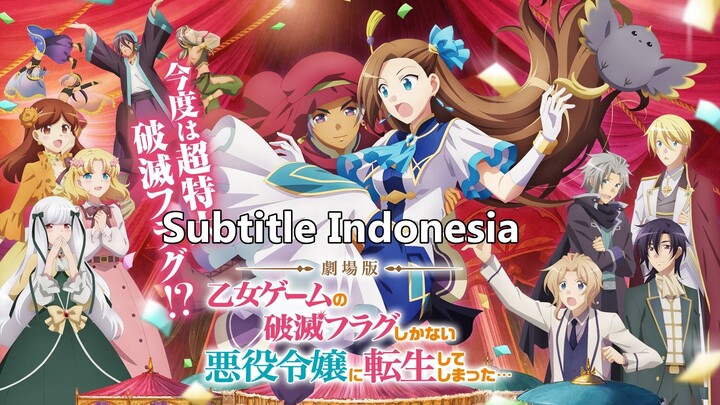 Katarina Movie Subtitle Indonesia (Otome Game no Hametsu Flag shika Nai Akuyaku Reijou ni Tensei sh)