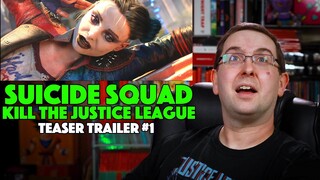 REACTION! Suicide Squad: Kill the Justice League Teaser Trailer #1 - DC Comics Video Game 2022