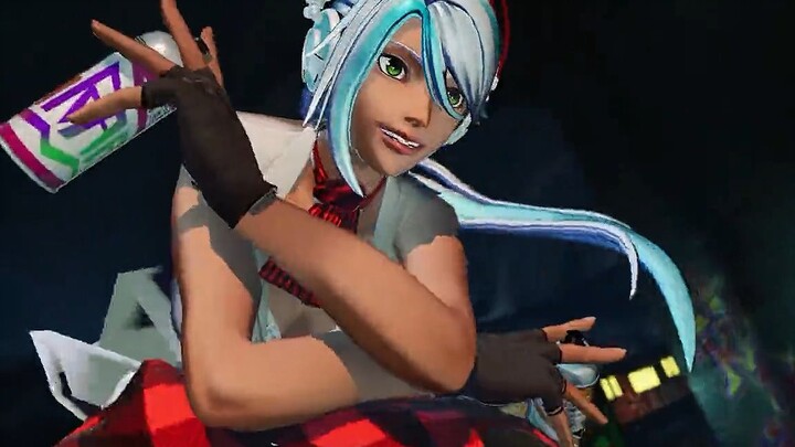 The King of Fighters 15 ~ Trailer MOD Isla dengan Rok Kotak-Kotak Hitam Zetsu