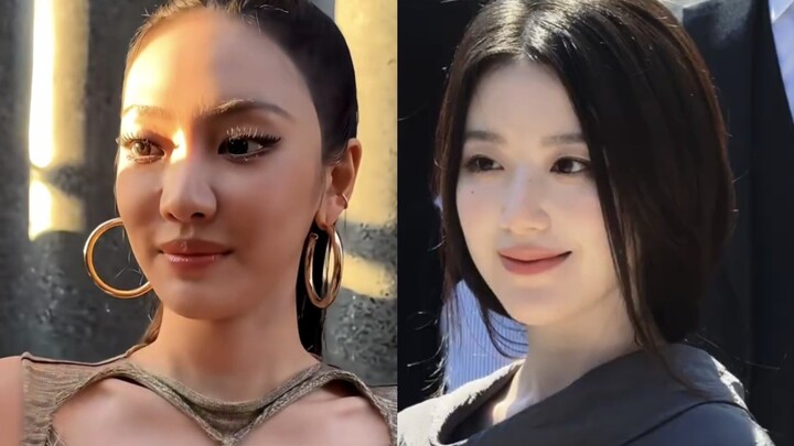 让叶舒华来教教aespa，什么是大气女人长相，闯美该这么闯！