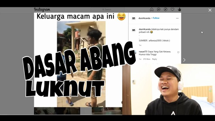 DASAR ABANG LUCKNUT❗😂
