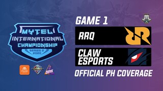 RRQ vs Claw Esports Game 2 Playoffs Mytel International Championship (BO3) | Just ML Mobile Legends