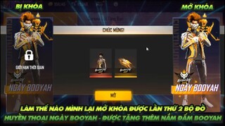 FREE FIRE| LÀM THẾ NÀO MÌNH LẠI MỞ KHÓA LẦN 2 BỘ ĐỒ HUYỀN THOẠI   ĐƯỢC TẶNG THÊM NẮM ĐẤM CHIẾN THẦN