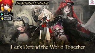 Demigod Engine Gameplay - SRPG Game Android