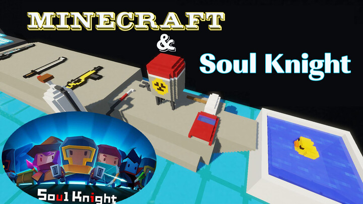[เกม][Minecraft＆Soul Knight]จำลองสตูดิโอทำ 20ชั่วโมง! 
