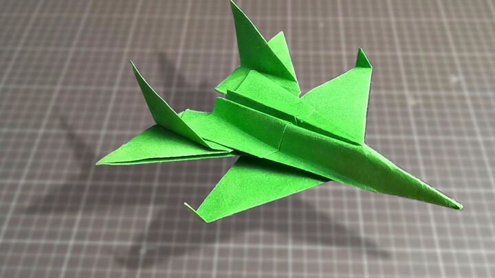Make a F-14 Fighter? One in 3 Minutes, Cooler Than Paper Planes