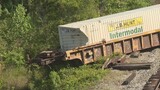 3 crew members hospitalized after train crash, derailment in Folkston