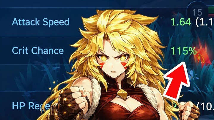 THIS 115% CRITICAL CHANCE IS BASICALLY CHEATING  REVAMPED MASHA BEST CRITICAL BU