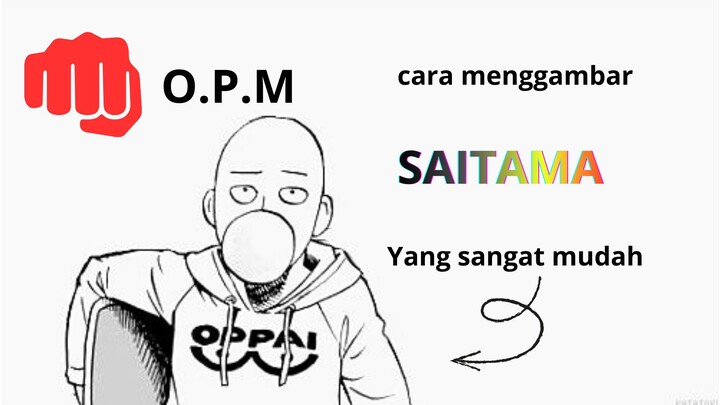 MENGGAMBAR SAITAMA DARI OPM 🗿 !!!!!