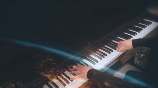 The theme song of "The Wandering Earth" was covered with piano