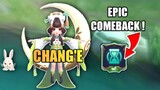 COMEBACK USING MAGIC SARAP (CHANG'E USING SUPPORT EMBLEM AND ARRIVAL)