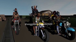 ANIMASI FREE FIRE KONVOI BUDI01, FRONTAL,LETDA,CEPCIL,B2K