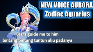 Aurora Skin Zodiak Old vs New Voice|Aquarius|Mlbb