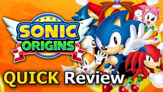 Sonic Origins (QUICK Review) [PC]