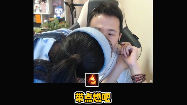 Vincent: My wife suddenly came over and kissed me twice, which made me a little inconsiderate of the