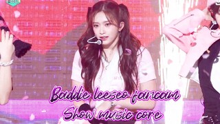 Baddie leeseo fancam show music core