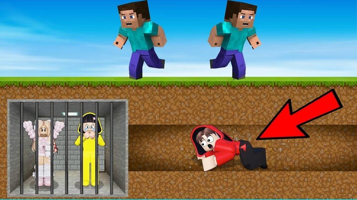 Yuta, Mio Dan Baby Celine Dikejar Herobrine Dari Minecraft  ROBLOX