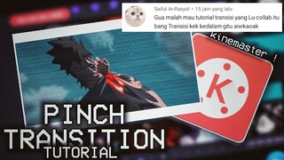 Tutorial Pinch transition kinemaster