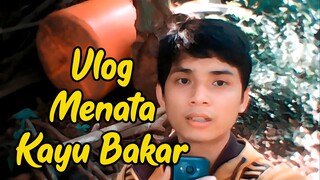 Vlog Menata  Kayu Bakar Ke Gudang -- Dengan Kamera Smartphone Polytron 2 MP -