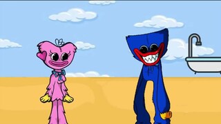 Huggy Wuggy & Kissy Missy this Pose break into Squid Game (Poppy Playtime Animation)