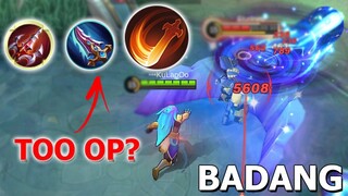 BADANG FULL DAMAGE is SOMETHING ELSE | MOBILE LEGENDS
