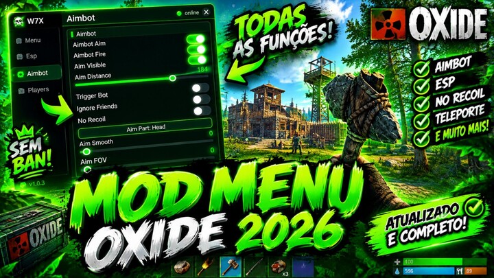 🔥 OXIDE SURVIVAL ISLAND MOD MENU 2026 | AIMBOT + ESP + NO RECOIL