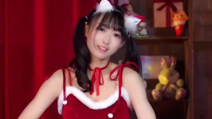 【4k】Kaki Telanjang Bandul Besar Selamat Natal