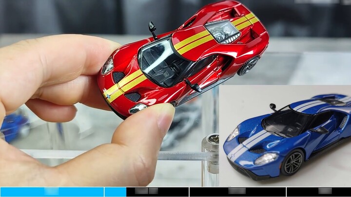 Born for the track | Ford GT Minigt Alloy 1:64 Ford GT Car Issue 259 [Lao Wang]