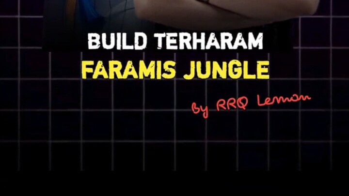 Build terharam Faramis jungle 😱#MLBBXSF6 #MLBB #MobileLegendsBangBang