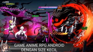 Yuk Coba! Game Anime RPG Android Dengan Ukuran (Size) yang Kecil!!