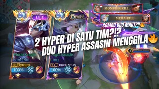 DUO HYPER NO COUNTER🔥| MAIN 2 HYPER=NGETROLL? NGGAK BUAT KITA BERDUA😎 | DUO HYPER B4NT4I SEGALANYA