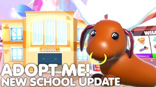 😱NEW *CONFIRMED* SCHOOL BUILDING UPDATE!🏫 ADOPT ME NEW PETS & BUILDINGS RELEASE! LEAKS ROBLOX