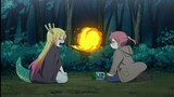 Kobayashi meets Tohru for the first time