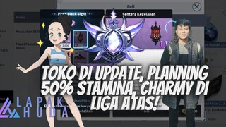 TOKO DI UPDATE ❗ PLANNING 50% STAMINA ❗ CHARMY META LIGA ATAS 🍀 BLACK CLOVER MOBILE