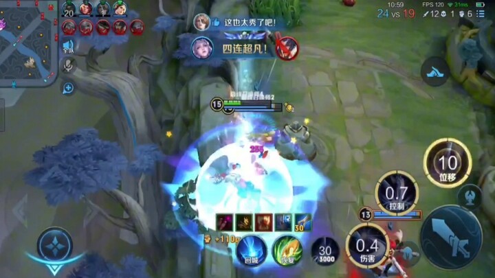 That year I became the top Luna in the national server, and there was only one person in the live br
