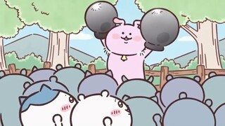 【ちいかわxキンカム】右手はグ〜で左手もグ〜で〜オラオラオラオラオラ