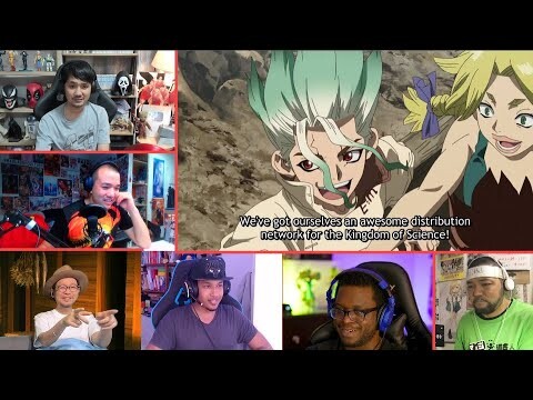 Dr. Stone Season 3 Episode 4 Reaction Mashup - Dr.Stone ドクターストーン 3期 4話 リアクション