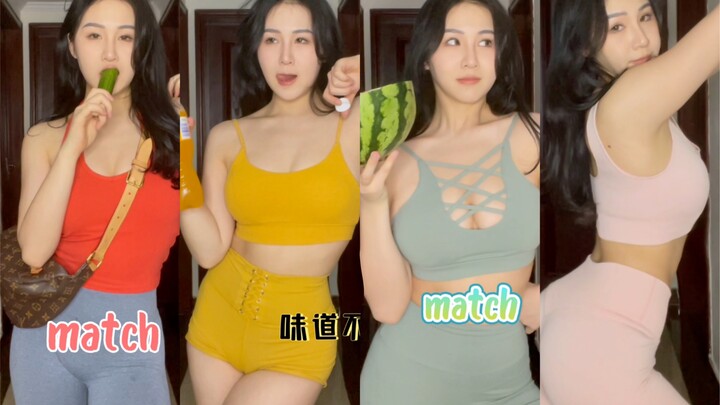 The long-awaited gym outfit haul is here! Average price: just 100 yuan per set! Watch this video in 