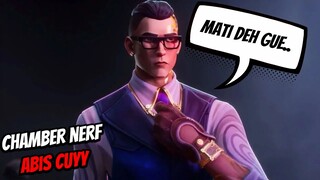 CHAMBER DI NERF GILA GILAAN (PATCH 4.09 PBE) | Valorant Indonesia