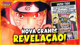 NARUTO GANHARÁ NOVO ANIME❗ REMAKE DE NARUTO MAIS PRÓXIMO❔