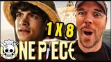 ONE PIECE EPISODE 8 FINALE REACTION! 1x8 | Netflix | Luffy